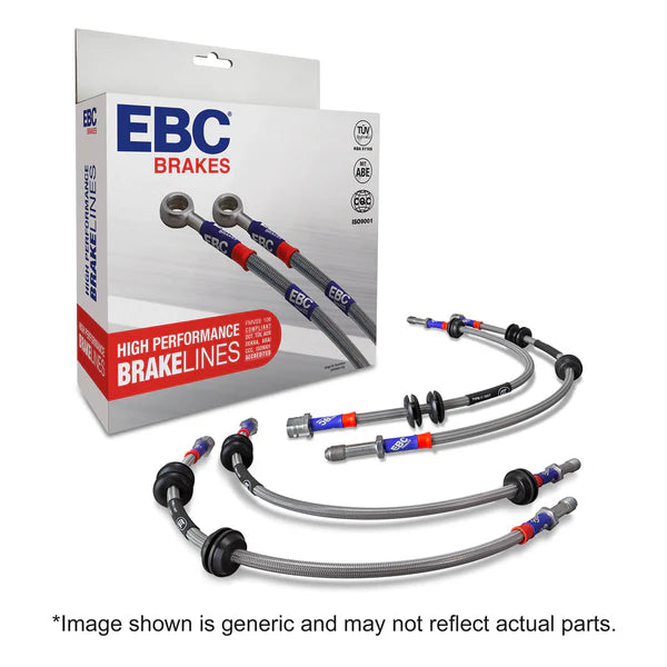 EBC Braided Brake Line Set for BMW F20/F21 M135i & M140i