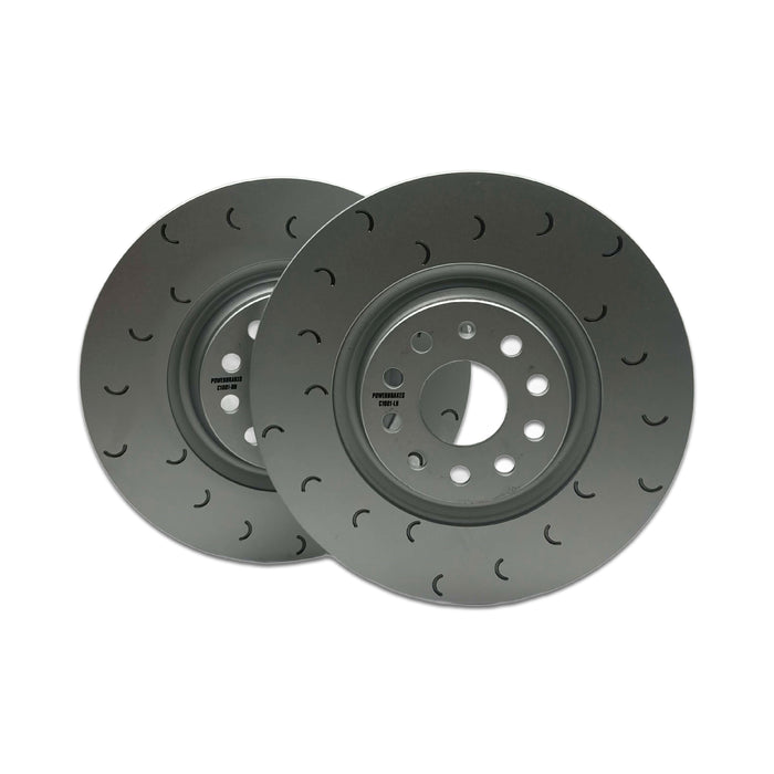 TEST ECO Front Brake Discs (Pair) for BMW F20/F21 M135i & M140i - 340mm