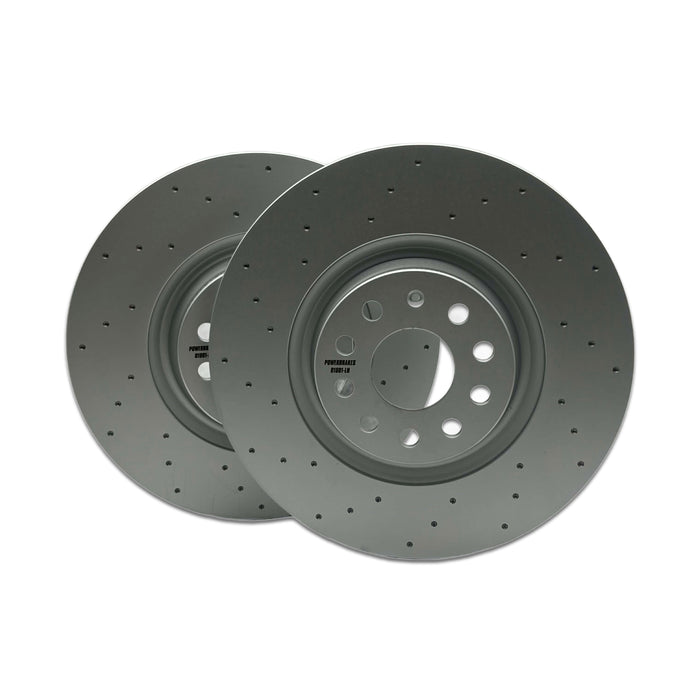 TEST ECO Front Brake Discs (Pair) for BMW F20/F21 M135i & M140i - 340mm