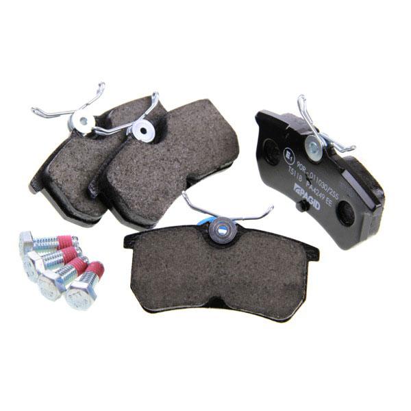 Pagid OE Rear Brake Pads Set for Ford Fiesta MK7 ST 180